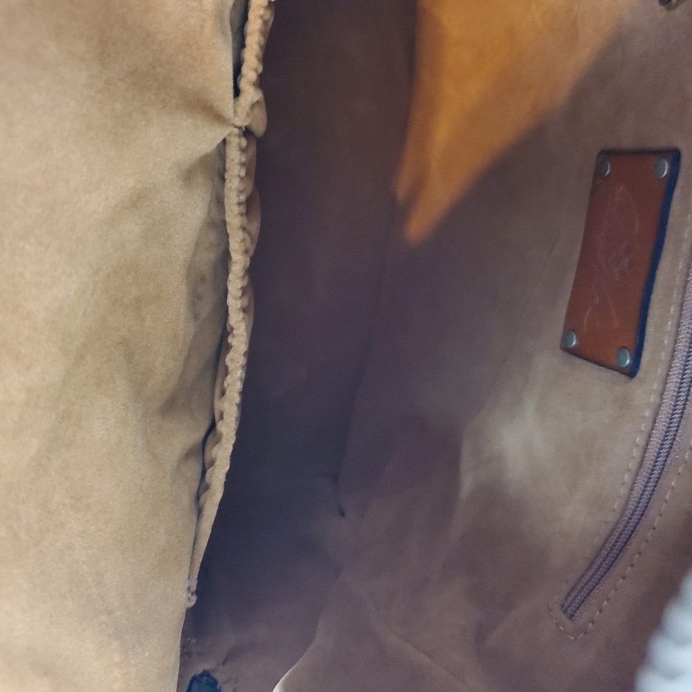 Patricia Nash Montioni Signature Map Backpack - Picture 7 of 8